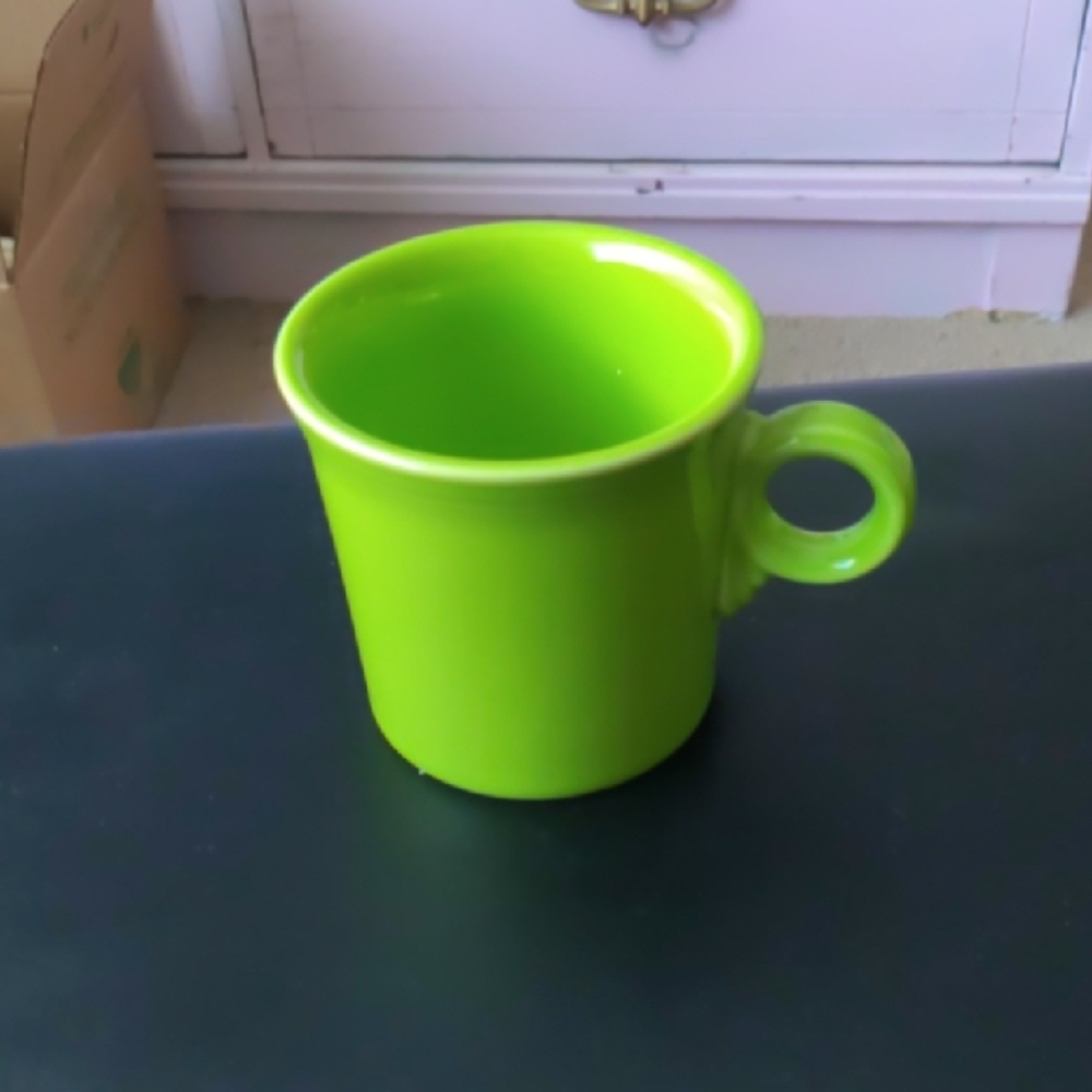 Fiestaware Lime Green Mug.